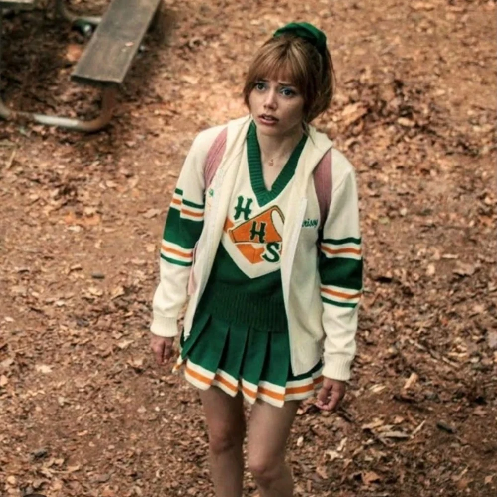 Stranger Things Cheerleader Chrissy Cosplay Halloween Costume Girl's XL (18-20) - Picture 5 of 5